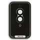 Bizon Glass Snap Lens Samsung Galaxy Z Flip6 black frame