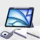 Bizon Case Tab Clear Matt Apple iPad Air 13" 2024 lavender