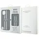 Guess 4G Stripes MagSafe Wallet Apple iPhone 15 black