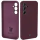 Bizon Soft Case Samsung Galaxy A55 5G dark purple