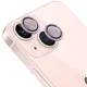 Bizon Glass Snap Lens Apple iPhone 13 / 13 Mini light pink frame