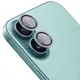 Bizon Glass Snap Lens Apple iPhone 16 / 16 Plus turquoise frame