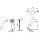 Bateria prysznicowa Invena Mitris chrom (BN-79-KPL-Q)