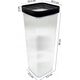 Pojemnik spożywczy kwadrat LINE PLUS 2200 ml