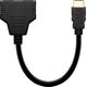 Savio Διανομέας HDMI (M) - HDMI (F) x 2, AK-77