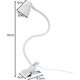 Lampka USB Izoxis Lampka biurkowa z klipsem- biała Izoxis 19455