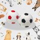 Tullo Piłka futbolowa piszcząca 7cm 206 72060