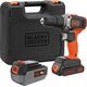 Wiertarko-wkrętarka Black&Decker Black+Decker CD003MEM2K-QW Akku-Hammer