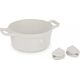 GARNEK TYTANOWY Z POKRYWĄ 24cm BERLINGER HAUS BH-7787 SAHARA