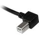Kabel USB StarTech USB-A - USB-B 1 m Czarny (USBAB1ML)