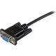 StarTech DB-9 - DB-9, 1m, Czarny (SCNM9FF1MBK)