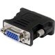 Adapter AV StarTech DVI-I - D-Sub (VGA) czarny (DVIVGAMFBK)