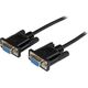 StarTech DB-9 - DB-9, 1m, Czarny (SCNM9FF1MBK)