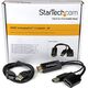 Adapter AV StarTech HDMI - DisplayPort + USB-A czarny (HD2DP)