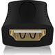 Adapter AV Icy Box HDMI - HDMI czarny (31604)