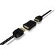 Adapter AV Icy Box HDMI - HDMI czarny (31604)