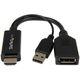 Adapter AV StarTech HDMI - DisplayPort + USB-A czarny (HD2DP)