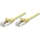 Intellinet Network Solutions RJ-45/RJ-45, kat.5e, CCA, SF/UTP, żółty, 0.25m (738965)