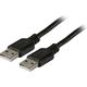 Kabel USB EFB USB-A - USB-A 3 m Czarny (K5253SW.3)