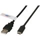 Kabel USB EFB USB-A - USB-C 2 m Czarny (K5258SW.2)