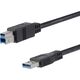 HUB USB StarTech 4x USB-B  + 4x USB-A 3.0 (HBS304A24A)