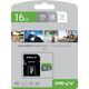 Karta PNY Elite MicroSDHC 16 GB Class 10 UHS-I/U1 A1 V10 (P-SD16GU1100EL-GE)
