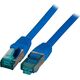 EFB EFB RJ45 Patchkabel S/FTP, Cat.6A, LSZH, 3m, blau