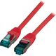 EFB EFB RJ45 Patchkabel S/FTP, Cat.6A, LSZH, 5m, rot