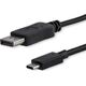 Kabel USB StarTech USB-C - DisplayPort 1.8 m Czarny (JAB-2916138)