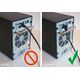 Goobay GOOBAY Patchcord S/FTP Kat. 6 Prosty / Kątowy 90 Czarny 5m