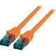 EFB EFB RJ45 Patchkabel S/FTP, Cat.6A, LSZH, 20m, orange