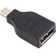 Adapter AV Techly TECHLY Adapter DisplayPort F auf Mini DisplayPort M 4K schwarz