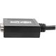 Adapter AV Eaton Tripp Lite HDMI to VGA with Audio Converter Cable Adapter for Ultrabook/Laptop/Desktop PC, (M/F), 6-in. (15.24 cm) - Videoadapter - TAA-konform - HDMI mannlich zu HD-15 (VGA) weiblich - 15.24 cm - Schwarz - 1920 x 1200 (WUXGA) Support