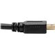 Adapter AV Eaton Tripp Lite HDMI to VGA with Audio Converter Cable Adapter for Ultrabook/Laptop/Desktop PC, (M/F), 6-in. (15.24 cm) - Videoadapter - TAA-konform - HDMI mannlich zu HD-15 (VGA) weiblich - 15.24 cm - Schwarz - 1920 x 1200 (WUXGA) Support