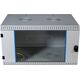 EFB EFB 48,26cm Wandgehaeuse GRAU 4HE Tiefe 400mm 1-teilig komplett vormontiert RAL7035 Seitenwaende abnehmbar Abschliessbar