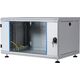 EFB EFB 48,26cm Wandgehaeuse GRAU 4HE Tiefe 400mm 1-teilig komplett vormontiert RAL7035 Seitenwaende abnehmbar Abschliessbar