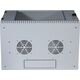EFB EFB 48,26cm Wandgehause GRAU 12HE Tiefe 400mm 1-teilig komplett vormontiert RAL7035 Seitenwaende abnehmbar Abschliessbar