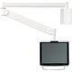 Neomounts by NewStar NEOMOUNTS FPMA-HAW100 Medical LCD Wall Mount 25,4-60,96cm 10-24Zoll kipp-/schwenkbar pivot VESA 75x75/100x100 6kg grau