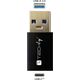 Adapter USB Techly TECHLY Adapter USB-A M auf USB-C F USB 3.0 schwarz