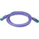 EFB EFB RJ45 Patchkabel S/FTP Cat6A LSZH Violett Laenge 2m 4x2xAWG27/7 nach TIA/EIA568B geschirmt Uebertragungsstandards 10Gbit