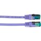 EFB EFB RJ45 Patchkabel S/FTP Cat6A LSZH Violett Laenge 1m 4x2xAWG27/7 nach TIA/EIA568B geschirmt Uebertragungsstandards 10Gbit
