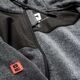 IQ Męska bluza IQ SARIN 11540-BLK ME/BLK/S O black melange/black/spicy orange rozmiar S