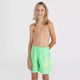 O Neill Dziecięce szorty O'neill CIRCLE SURFER 14" SWIM SHORTS neon green circle surfer gradient panel rozmiar 152