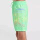 O Neill Dziecięce szorty O'neill CIRCLE SURFER 14" SWIM SHORTS neon green circle surfer gradient panel rozmiar 152