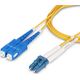 StarTech StarTech SMLCSC-OS2-20M kabel InfiniBand / światłowodowy LC SC Żółty