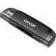 Czytnik Lexar Lexar Cardreader Dual Slot USB-A/C (LRW310X) Supports microSD and SD cards (USB 3.1)