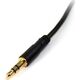 Kabel StarTech STARTECH.COM 6ft Slim 3,5mm Stereo Audio Cable - M/M