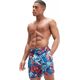 Speedo Męskie szorty Speedo PRINT REDONDO EDGE VOLLEY 17" 410 peacoat/print rozmiar L