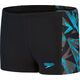 Speedo Dziecięce bokserki kąpielowe Speedo Hyperboom Pnl Asht Jm black/bolt/dove grey rozmiar 11-12