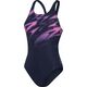 Speedo Damski strój kąpielowy Speedo HYPERBOOM PLMT MSBK AF navy/pink rozmiar 28